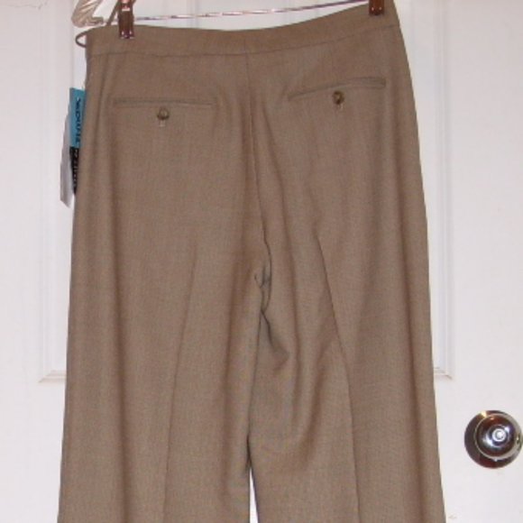 Ralph Lauren Wool Pants 4 Black Label Beige NWT - Picture 3 of 8